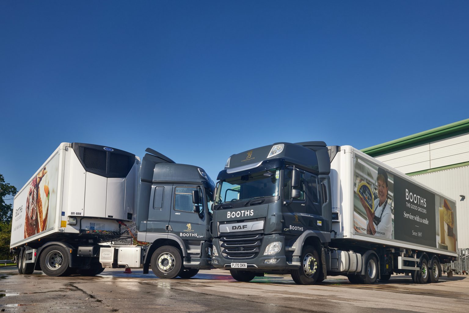 Carrier Transicold Technology and Vector eCool Units Help Booths Move