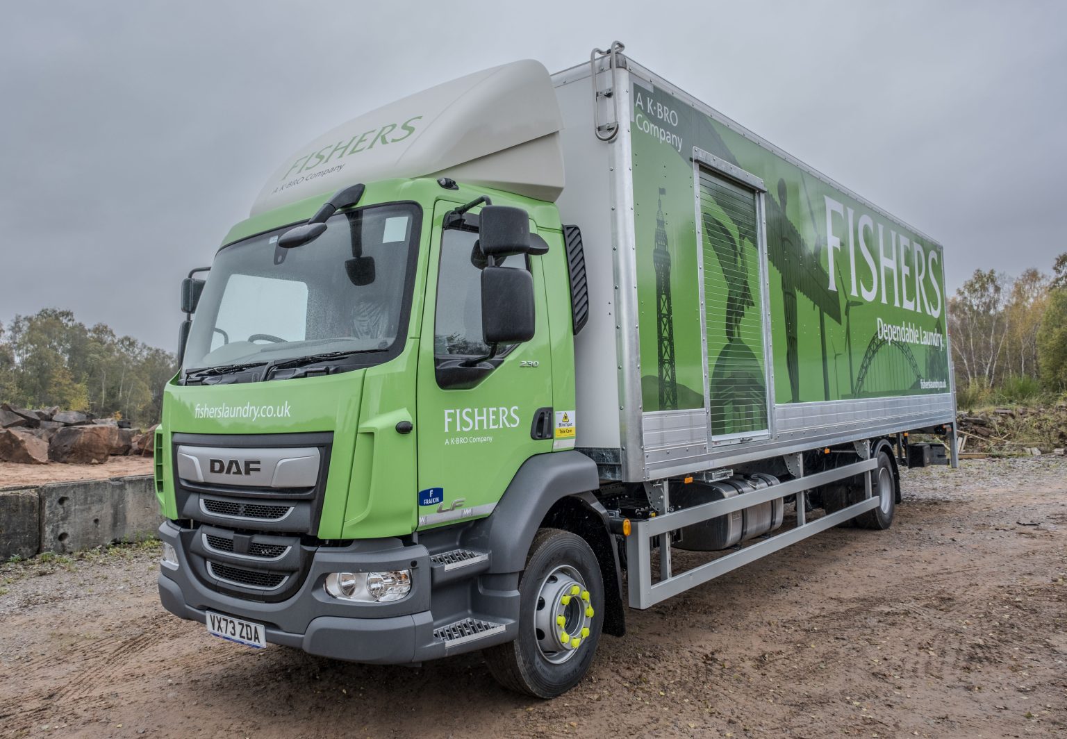 FISHERS PUTS 25 NEW FRAIKIN-SUPPLIED RIGID TRUCKS ON THE ROAD - Fraikin