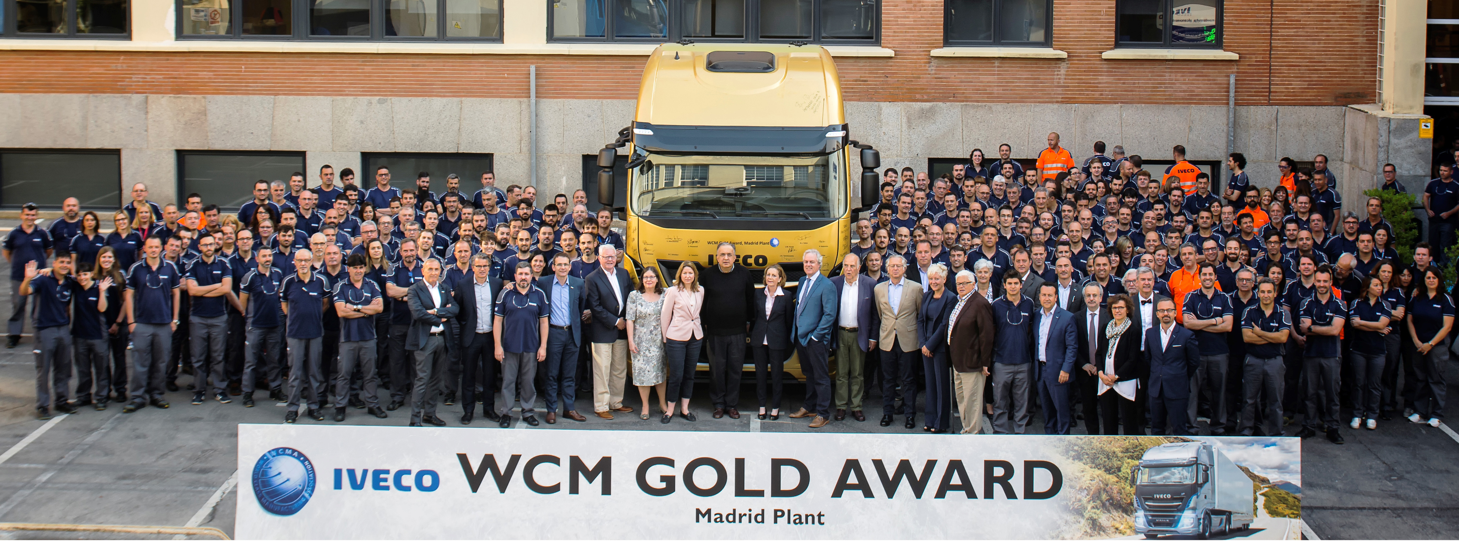 Iveco Madrid Plant Celebrates World Class Manufacturing Gold Level Award Iveco