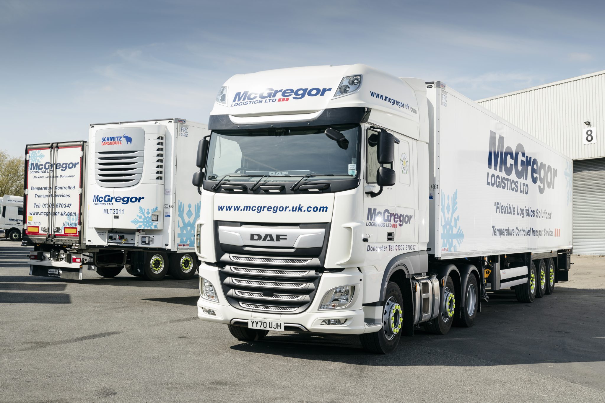 MCGREGOR LOGISTICS BALANCES HEAVY DEMAND WITH TEN LIGHT SCHMITZ 